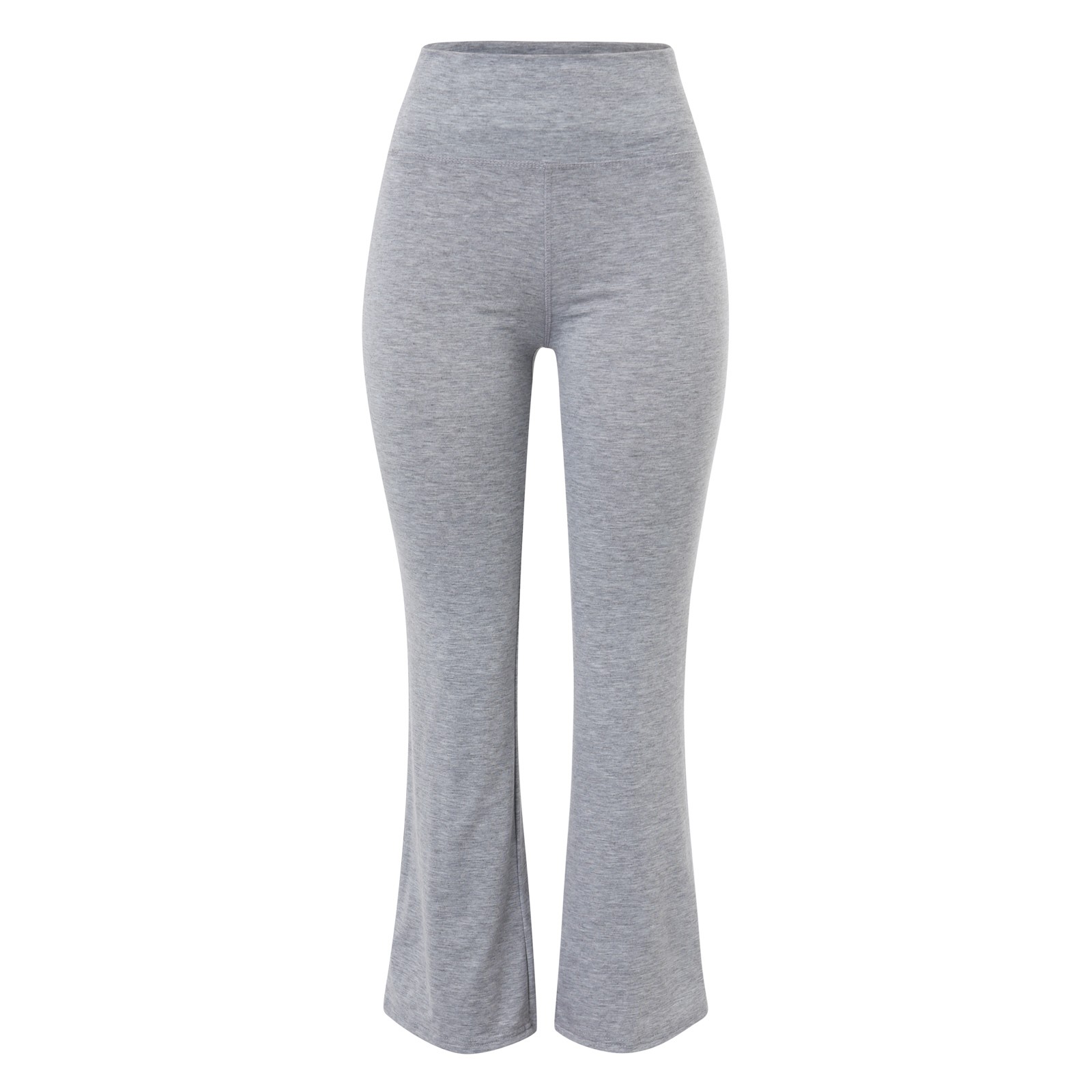 thumbnail image 5 of Pantalones deportivos de mujer de color liso con cintura elástica: diseño plegable, cintura alta, ligeros, ropa informal (tallas S-XXL), 5 of 8